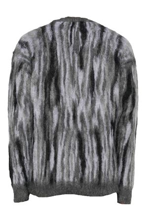 Grey kid mohair blend sweater ROBERTO COLLINA | RA28001GRIGIO